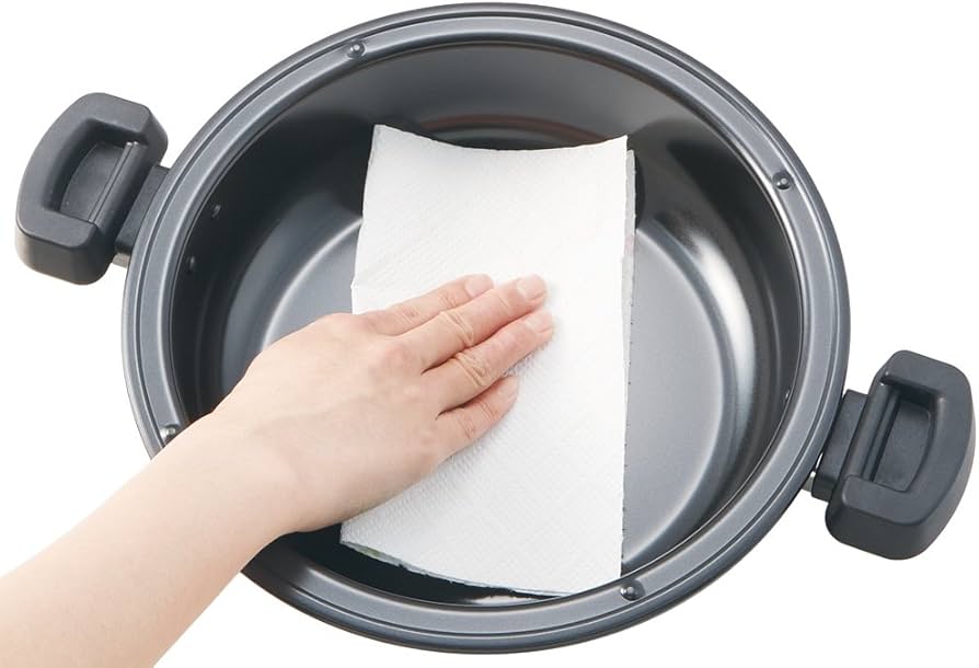 Amazon｜万年 mannen m.design セーフティフライヤー 天ぷら鍋 23cm